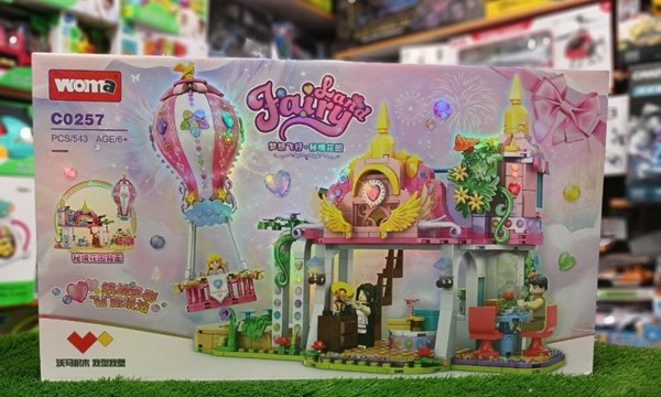 ﻿لگو فرندز خانه ویلایی با بالون 543 قطعه مدل WOMA TOY C0257_اسباب بازی
