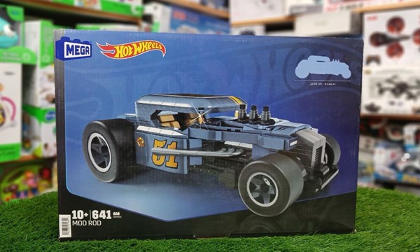 لگو تکنیک ماشین مسابقه ای هات ویلز 641 قطعه مدل Hot Wheels Mega Mod Rod_اسباب بازی
