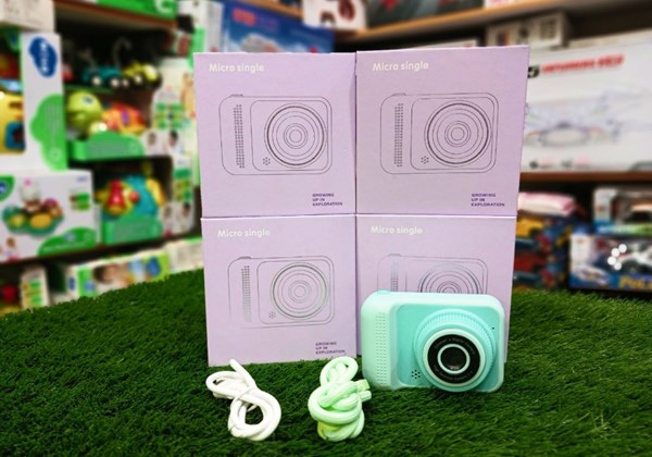 دوربین عکاسی و فیلمبرداری دیجیتال HD کودک سبز مدل Micro single_اسباب بازی