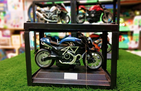 موتور اسباب بازی عقب کش موزیکال همراه با قاب رنگ مشکی_اسباب بازی