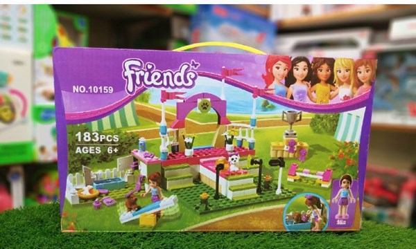 لگو فرندز نمایش سگ هارت لیک 183 قطعه مدل 10159 friends_اسباب بازی