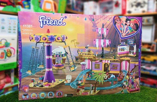 لگو فرندز شهربازی 1266 قطعه مدل 11381 friends_اسباب بازی