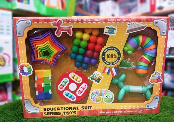 ست اسباب بازی ضد استرس مجموعه 6 عددی_اسباب بازی