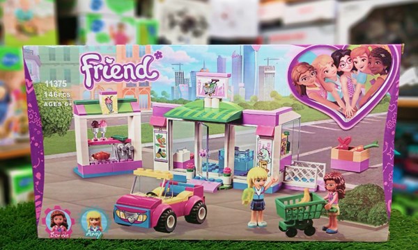 لگو فرندز سوپر مارکت 146 قطعه مدل 11375 friends_اسباب بازی