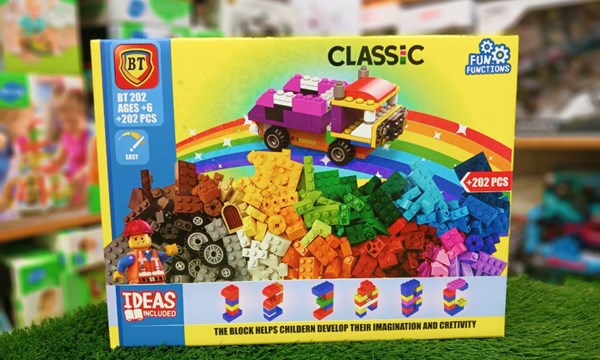 لگو کلاسیک ماشین سازی 202 قطعه مدل BT_اسباب بازی