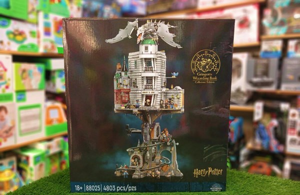 لگو هری پاتر گرین گاتز بانک جادوگران 4803 قطعه مدل HARRY POTTER 88025_اسباب بازی
