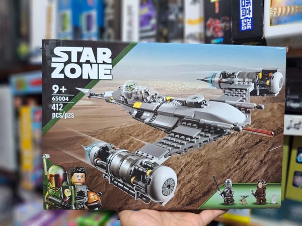 لگو جنگ ستارگان 412 قطعه مدل 65004 Lego Star Zone_اسباب بازی