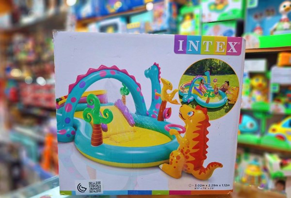 استخر و پارک آبی کودک اینتکس intex مدل دینو کد 57135_اسباب بازی