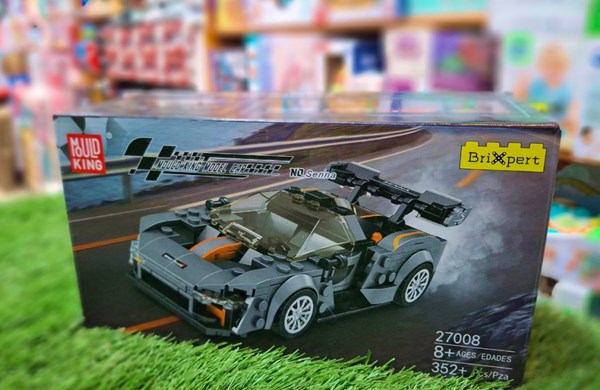 لگو تکنیک ماشین مسابقه مک لارن سننا 352 قطعه مدل Mould King Senna Car Model Building Set 27008_اسباب بازی