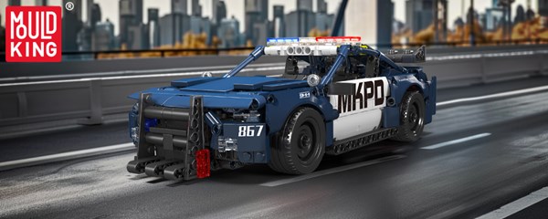 لگو تکنیک ماشین پلیس 786 قطعه مدل Mould King 15073 Barricade_اسباب بازی
