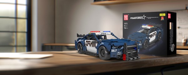 لگو تکنیک ماشین پلیس 786 قطعه مدل Mould King 15073 Barricade_اسباب بازی