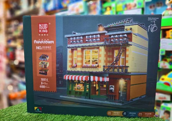 لگو کریتور کافی‌ شاپ چراغدار 4488 قطعه مدل Mould King 16014 Friends Cafe_اسباب بازی
