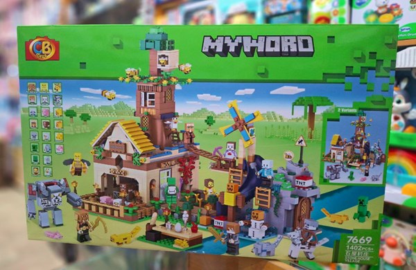 لگو ماینکرافت 1402 قطعه مدل Minecraft My World 7669_اسباب بازی