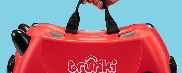 چمدان سواری کودک با ظرفیت 18 لیتر طرح کفشدوزک مدل 0092 Trunki 18L_اسباب بازی