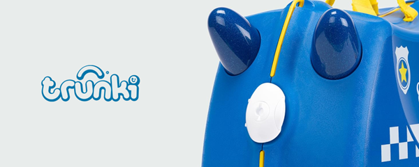 چمدان سواری کودک با ظرفیت 18 لیتر طرح ماشین پلیس مدل 00323 Trunki 18L_اسباب بازی