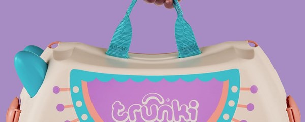 چمدان سواری کودک با ظرفیت 18 لیتر طرح شتر لاما مدل 00356 Trunki 18L_اسباب بازی