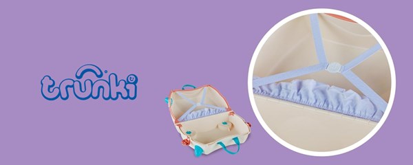 چمدان سواری کودک با ظرفیت 18 لیتر طرح شتر لاما مدل 00356 Trunki 18L_اسباب بازی