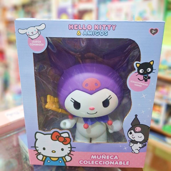 اکشن فیگور کرومی 22 سانتی Kuromi_اسباب بازی