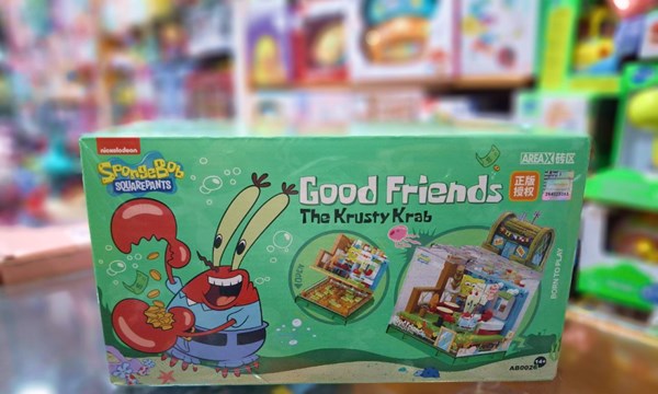 لگو رستوران کراستی کراب آقای خرچنگ از سری باب اسفنجی 310 قطعه مدل AB0026_اسباب بازی