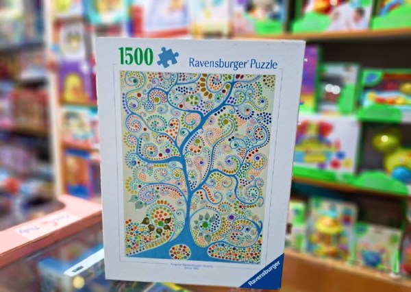 پازل 1500 قطعه راونزبرگر Ravensburger طرح درخت آبی جک اوتانیو_اسباب بازی