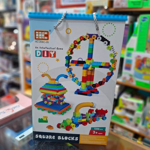 لگو کلاسیک 598 قطعه طرح چرخ فلک مدل 206c_اسباب بازی