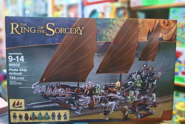 لگو کریتور کشتی دزدان دریایی ارباب حلقه‌ ها 756 قطعه مدل Pirate Ship 99502_اسباب بازی