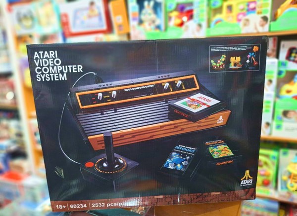 لگو کریتور کنسول بازی آتاری 2532 قطعه مدل 60234 Creator model_Atari Video Game Console_اسباب بازی