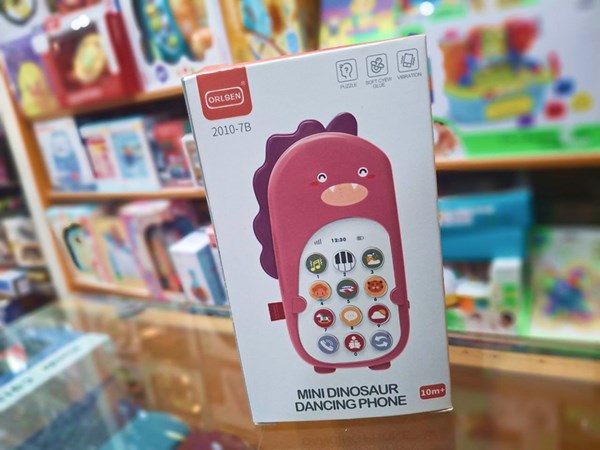 موبایل اسباب بازی موزیکال با طرح دایناسور کد 2010_اسباب بازی