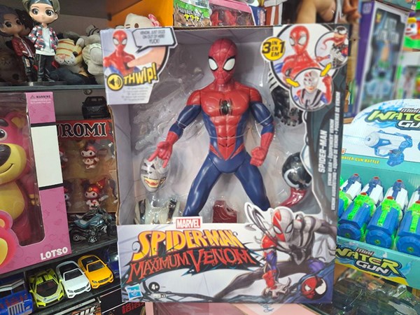 اکشن فیگور مارول اسپایدرمن 31 سانتی با 3 حالته سری مدل 7456 Maximum Venom_اسباب بازی