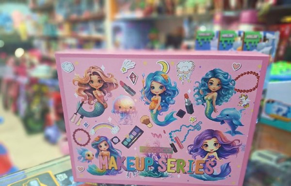 ست لوازم آرایشی و اکسسوری دو طبقه کد 3158_اسباب بازی