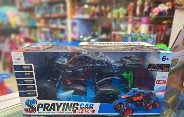 ماشین کنترلی شارژی آفرود دودزا 6 چرخ مقیاس 1:12 کد 2038_اسباب بازی