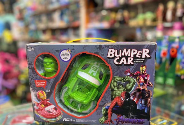 ماشین کنترلی تصادفی دودزا طرح هالک کد 6675_اسباب بازی