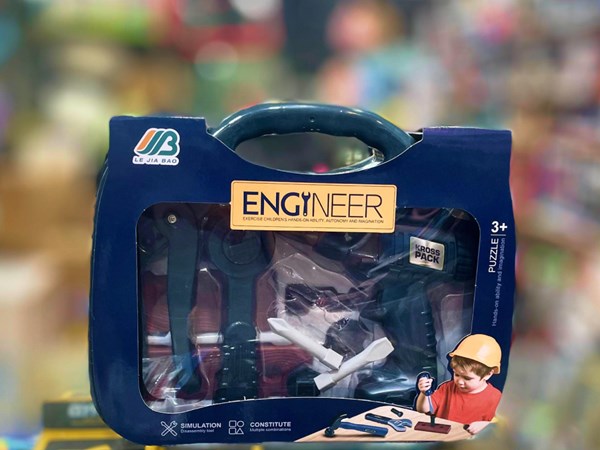 اسباب بازی جعبه ابزار با دریل و وسایل_اسباب بازی