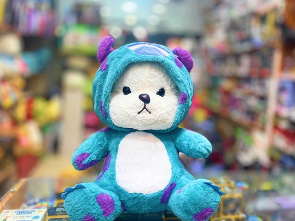 عروسک پولیشی اورجینال خرس سالیوان پتو دار_اسباب بازی