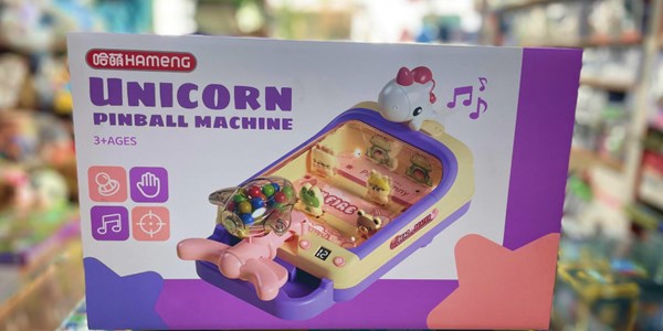 اسباب بازی ماشین پین‌ بال یونیکورن مدل Unicorn Pinball Machine 668_133_اسباب بازی