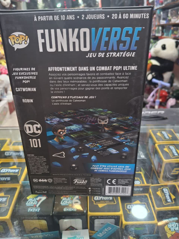 برد گیم فانکوپاپ سری کت وومن و رابین