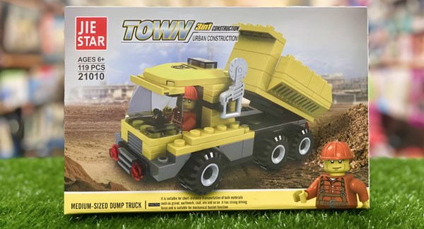 لگو دامپ تراک 3 حالته مدل 21010