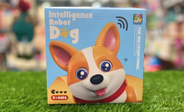 سگ رباتیک موزیکال صورتی مدل 333