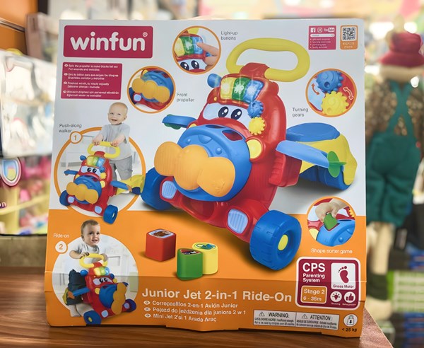 واکر کودک 2 کاره وین فان Winfun مدل 00875