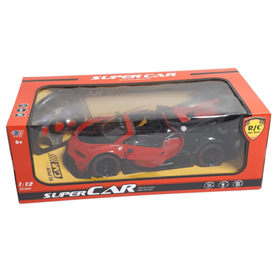 red rc car