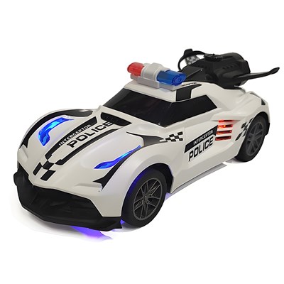 ماشین کنترلی پلیس دودزا مدل 338 سفید