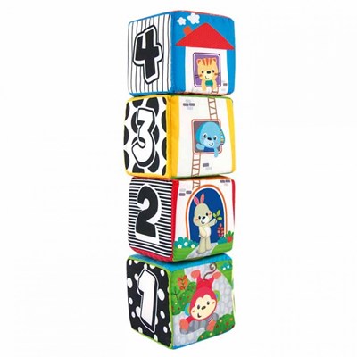 بلوک پارچه ای حیوانات وین فان Winfun مدل 000178