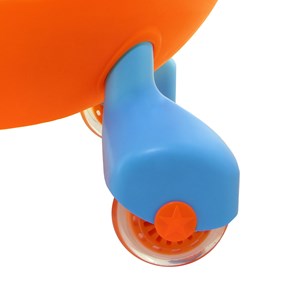 سه چرخه لوپ کار چرخ ژله ای چراغدار نارنجی آبی LOOPCAR-اسباب بازی