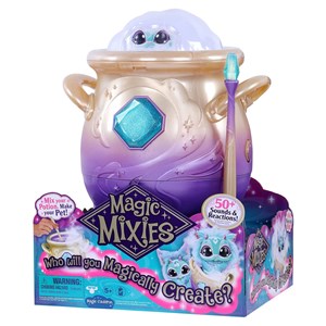 مجیک میکسیز دیگ جادویی با عروسک رباتیک سورپرایزی آبی Magic Mixies_اسباب بازی