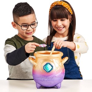 مجیک میکسیز دیگ جادویی با عروسک رباتیک سورپرایزی آبی Magic Mixies_اسباب بازی