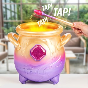 مجیک میکسیز دیگ جادویی با عروسک رباتیک سورپرایزی صورتی Magic Mixies_اسباب بازی