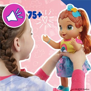 عروسک رباتیک بیبی الایو هَپی مدل Hasbro Baby Alive Baby Grows Up Doll Transformation_اسباب بازی