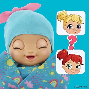 عروسک رباتیک بیبی الایو هَپی مدل Hasbro Baby Alive Baby Grows Up Doll Transformation_اسباب بازی
