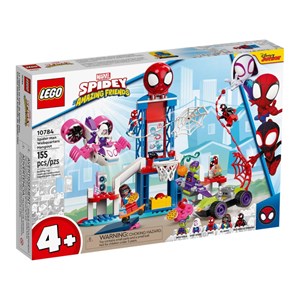 لگو مارول محله اسپایدرمن 155 قطعه مدل Spider-Man Webquarters Hangout - 10784 Building Kit_اسباب بازی
