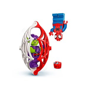 لگو مارول محله اسپایدرمن 155 قطعه مدل Spider-Man Webquarters Hangout - 10784 Building Kit_اسباب بازی